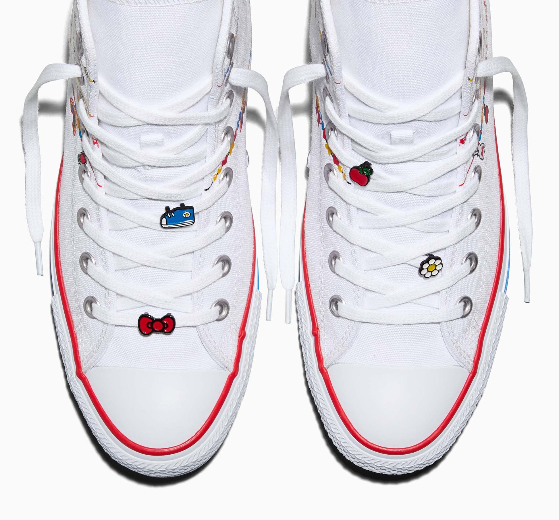 Converse x Hello Kitty Chuck Taylor All Star Charmed Hi-Top Sneaker (Adult - White)