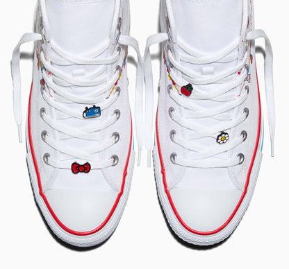 Converse x Hello Kitty Chuck Taylor All Star Charmed Hi-Top Sneaker (Adult - White)