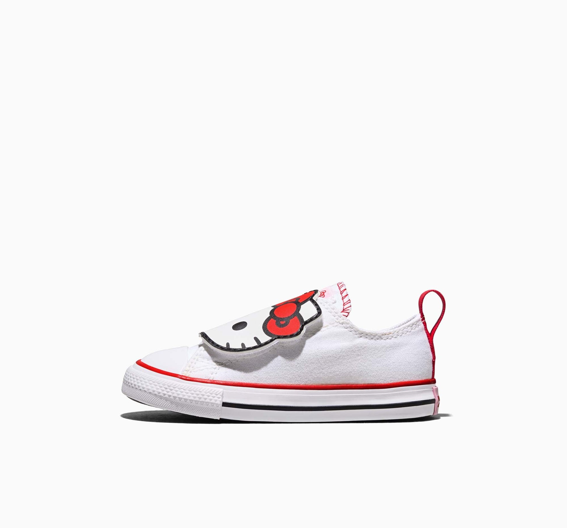 Converse x Hello Kitty Chuck Taylor All Star One Strap Easy-On Sneaker (Toddler - White)