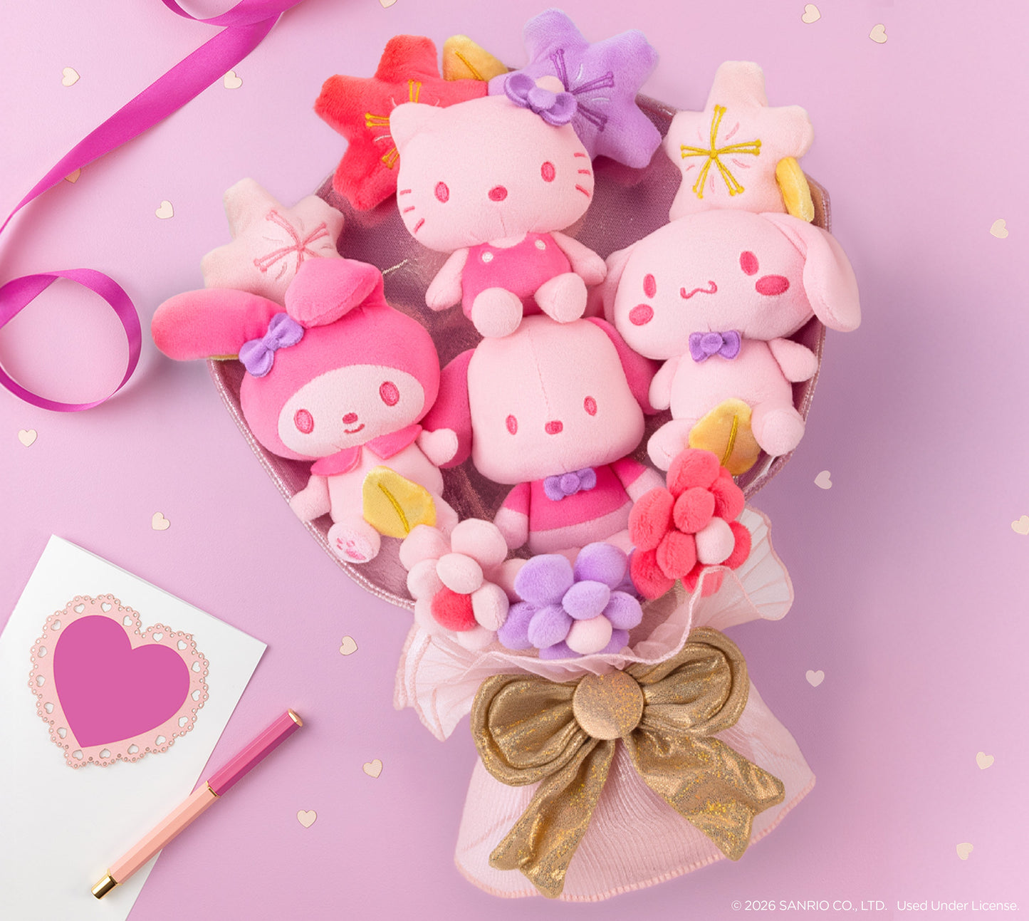 Hello Kitty and Friends 14" Spring Plush Bouquet