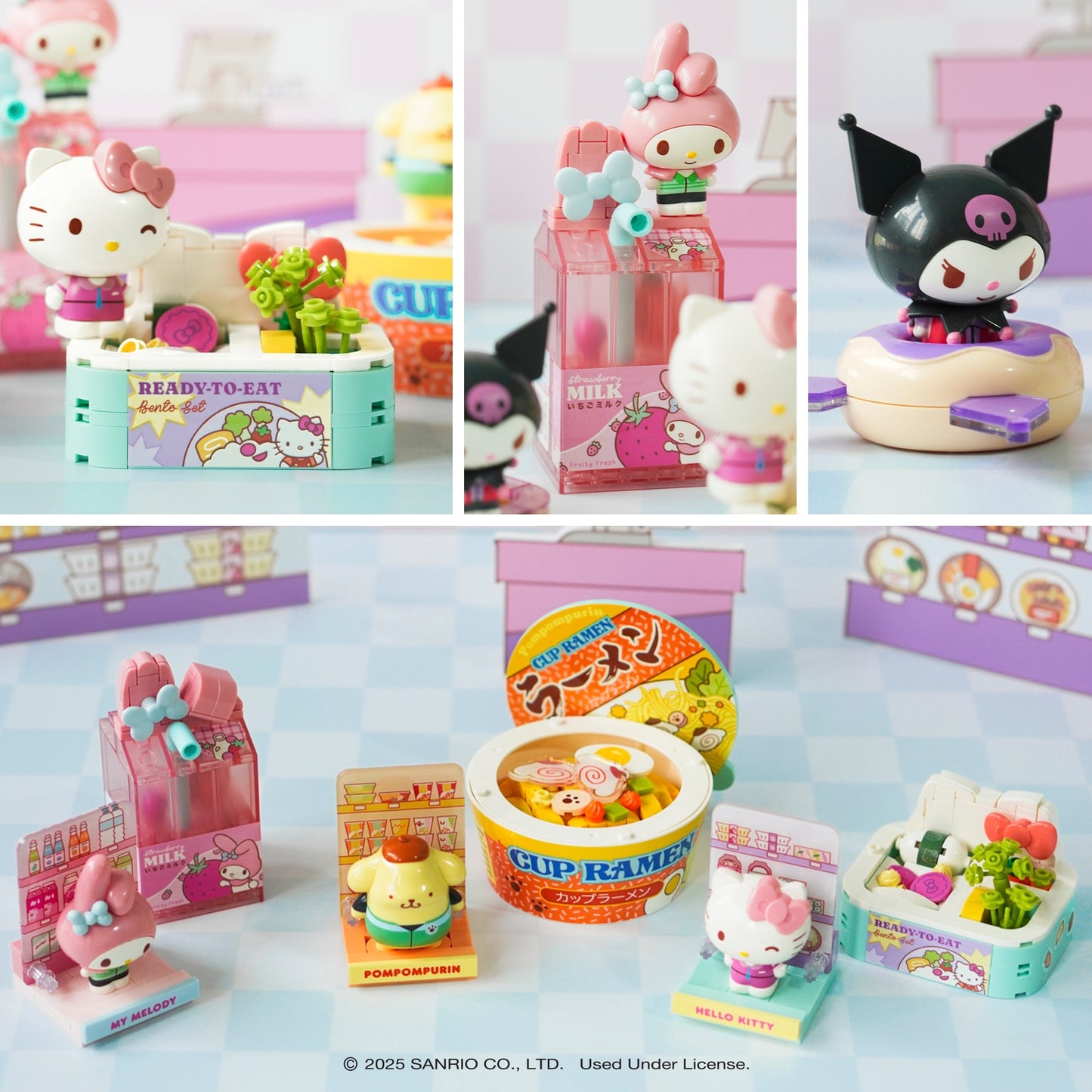 Cinnamoroll Konbini Building Blocks Set (Sugar Roll)