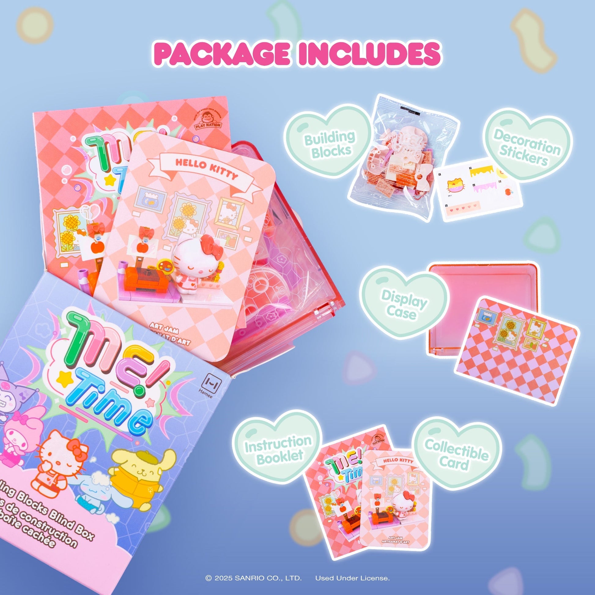 Hello Kitty and Friends Building Blocks Blind Box (Me Time)