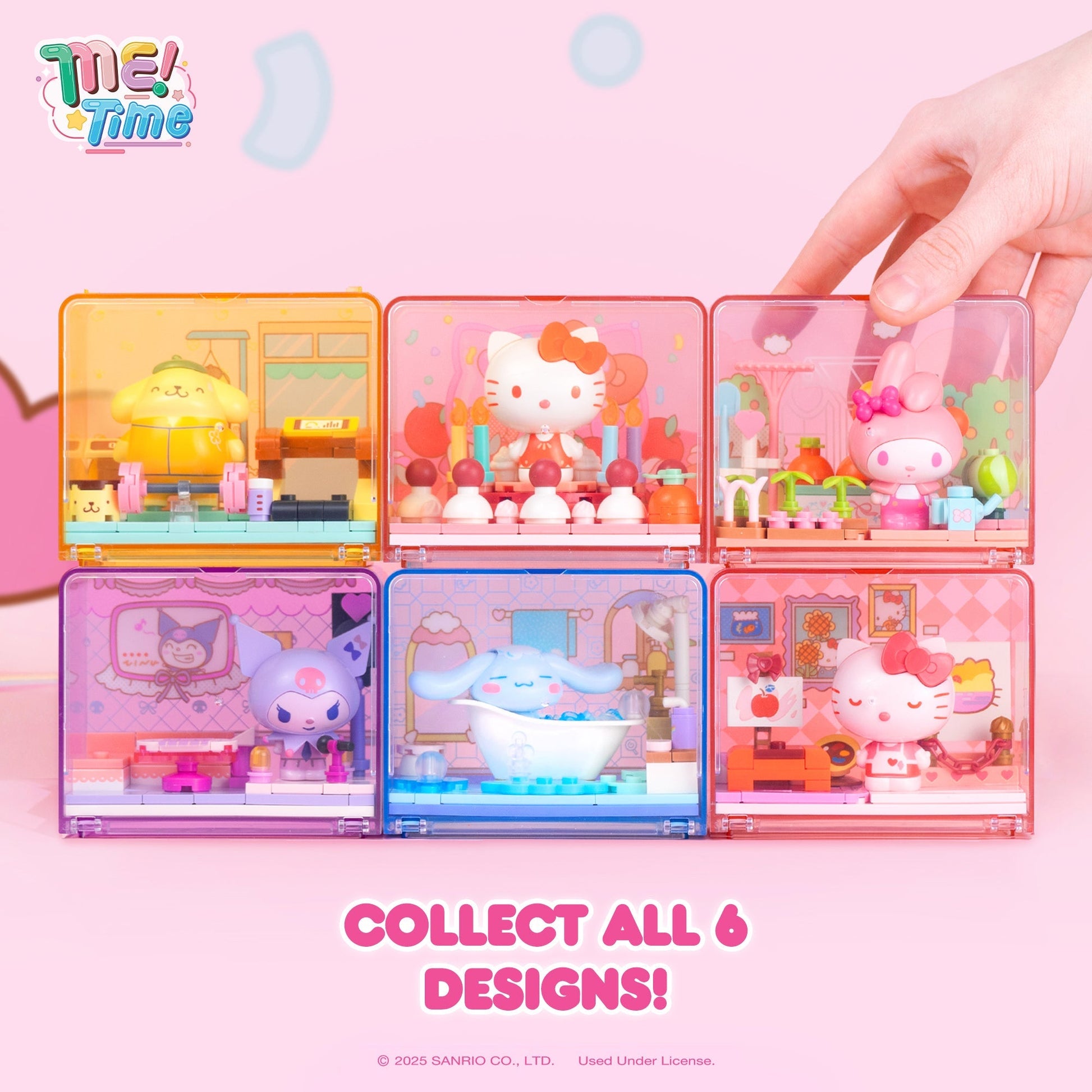 Hello Kitty and Friends Building Blocks Blind Box (Me Time)