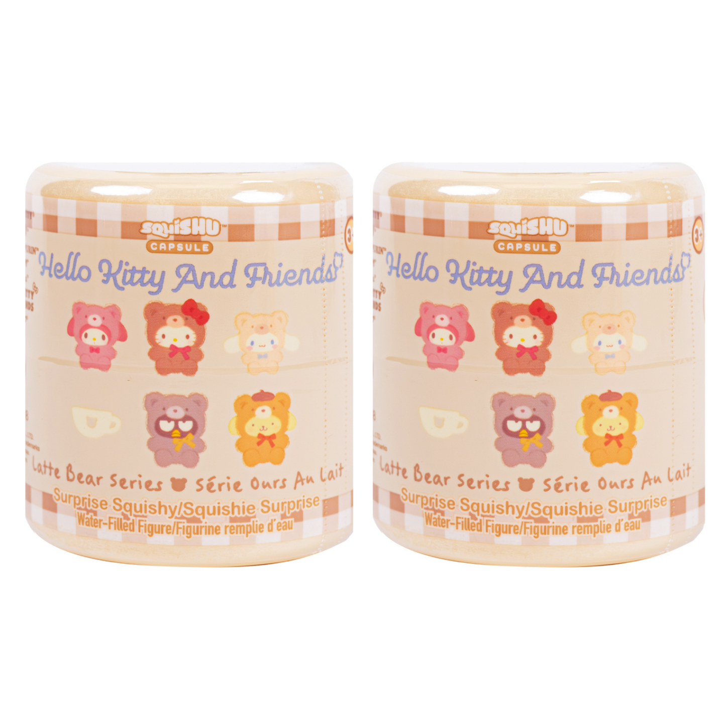 Hello Kitty and Friends Latte Bear Capsule Squishies (Series 7)