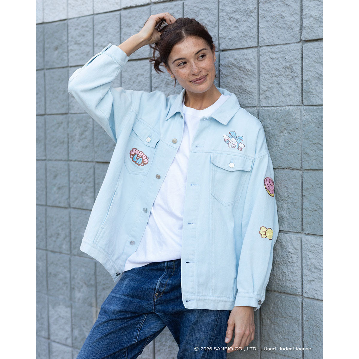 Cinnamoroll x JapanLA Ribbons Denim Jacket