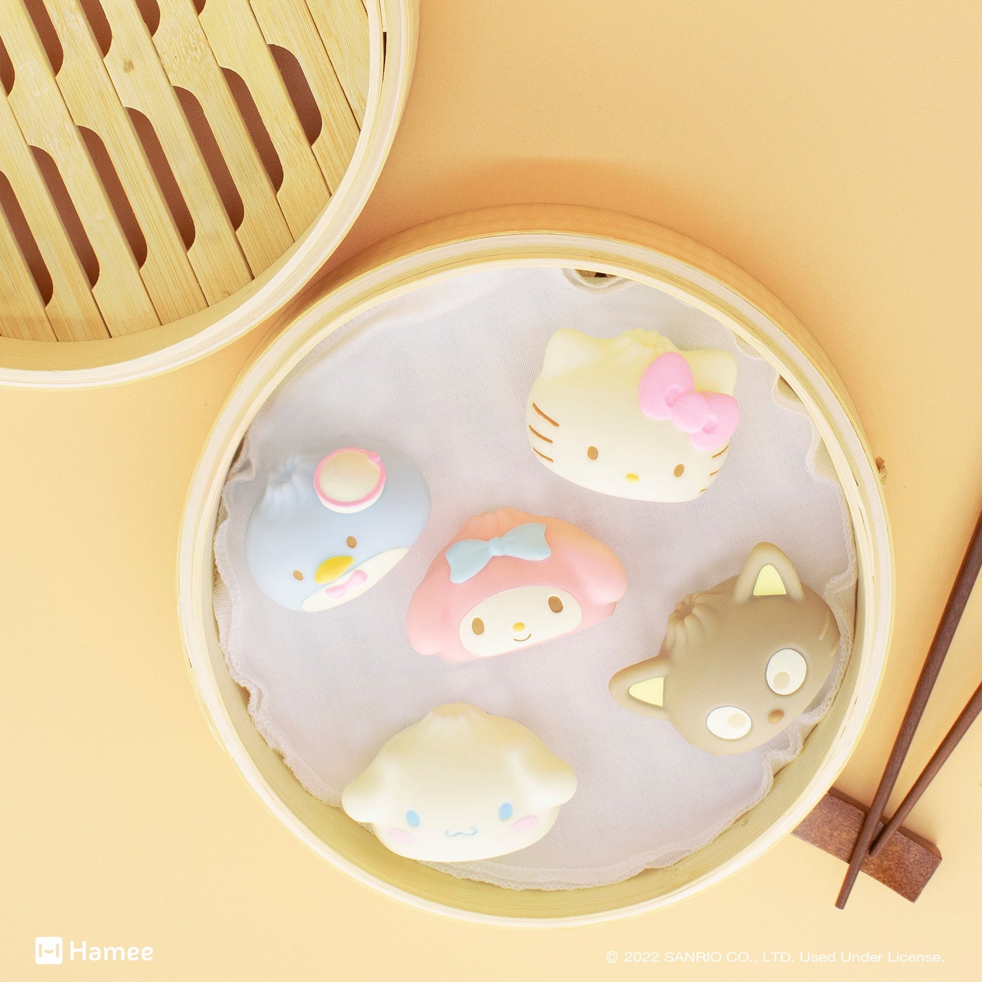 Hello Kitty and Friends Steamed Bun Capsule Squishies (Series 3)
