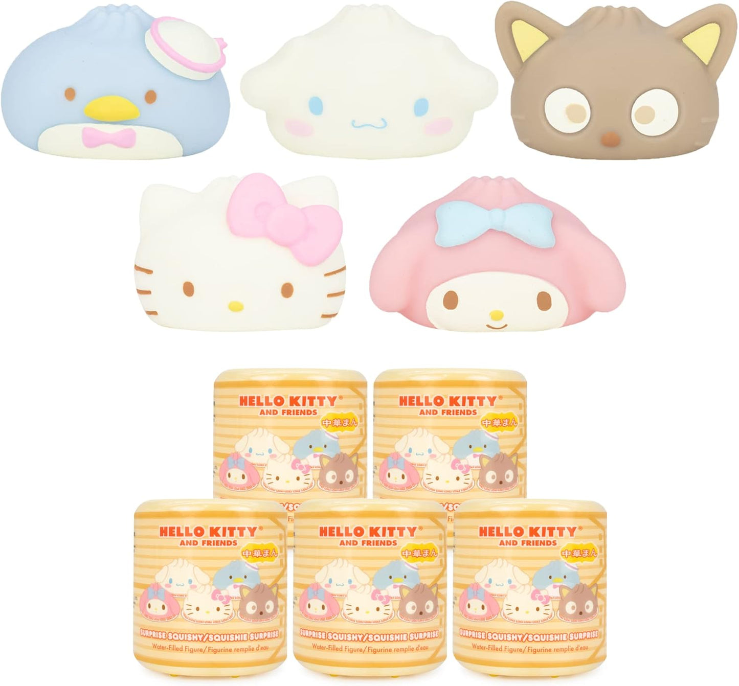 Hello Kitty and Friends Steamed Bun Capsule Squishies (Series 3)
