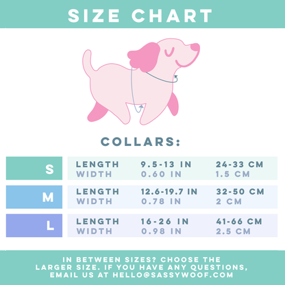 Cinnamoroll x Sassy Woof Dog Collar (Clouds)