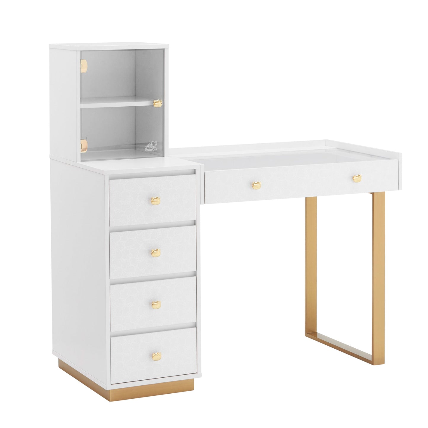 Hello Kitty x Impressions Vanity SlayStation Duet Vanity Desk