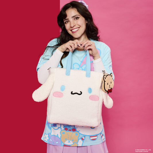 Cinnamoroll x Loungefly Sherpa Tote Bag With Coin Bag