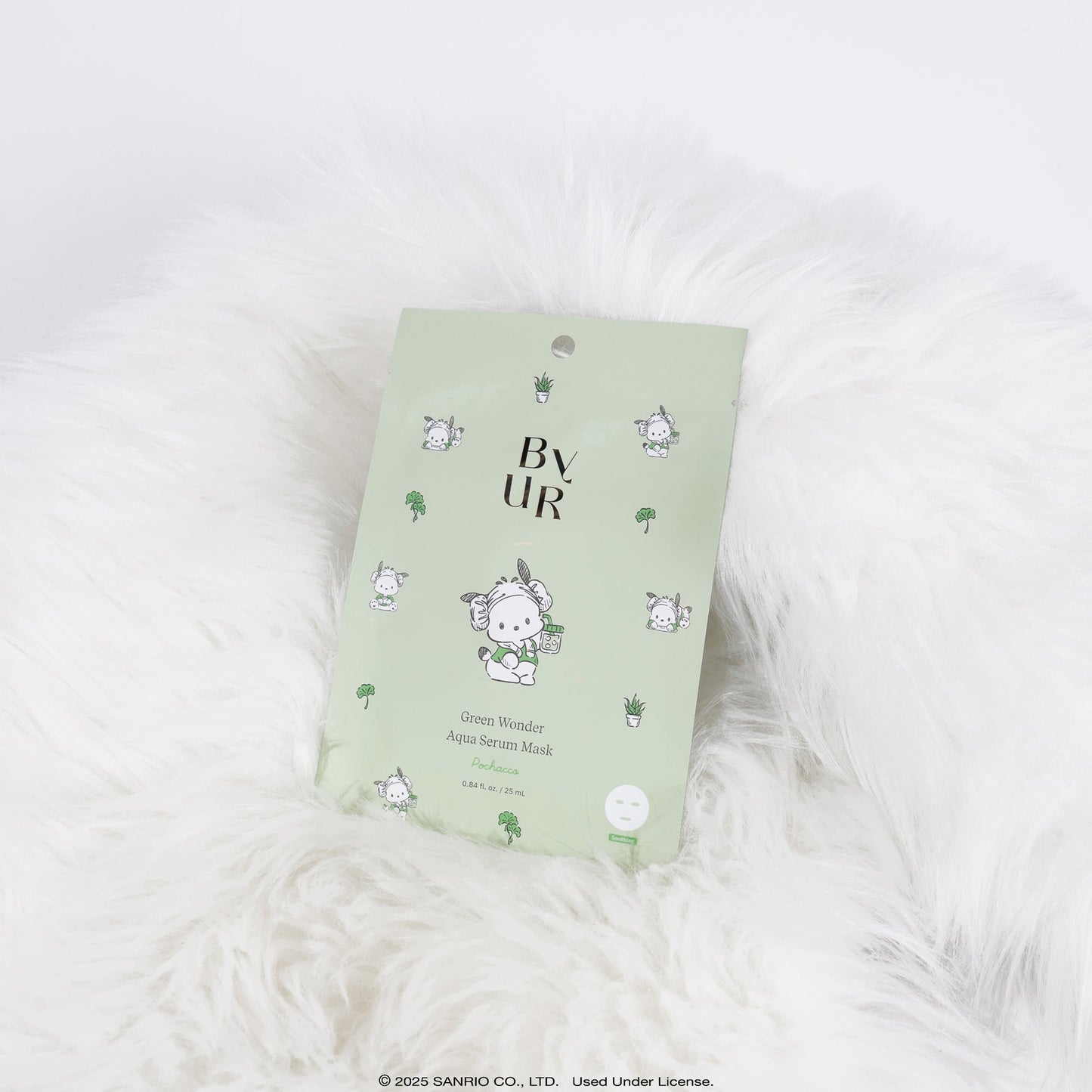 Pochacco x ByUR Green Wonder Aqua Serum Mask (Sanrio K-Spa Edition)