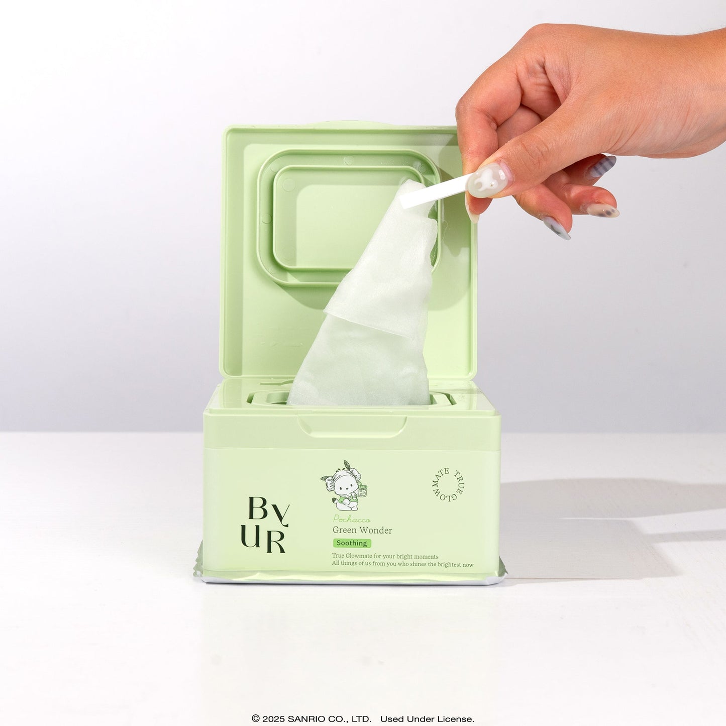 Pochacco x ByUR Green Wonder Daily Aqua Serum Mask (Sanrio K-Spa Edition)