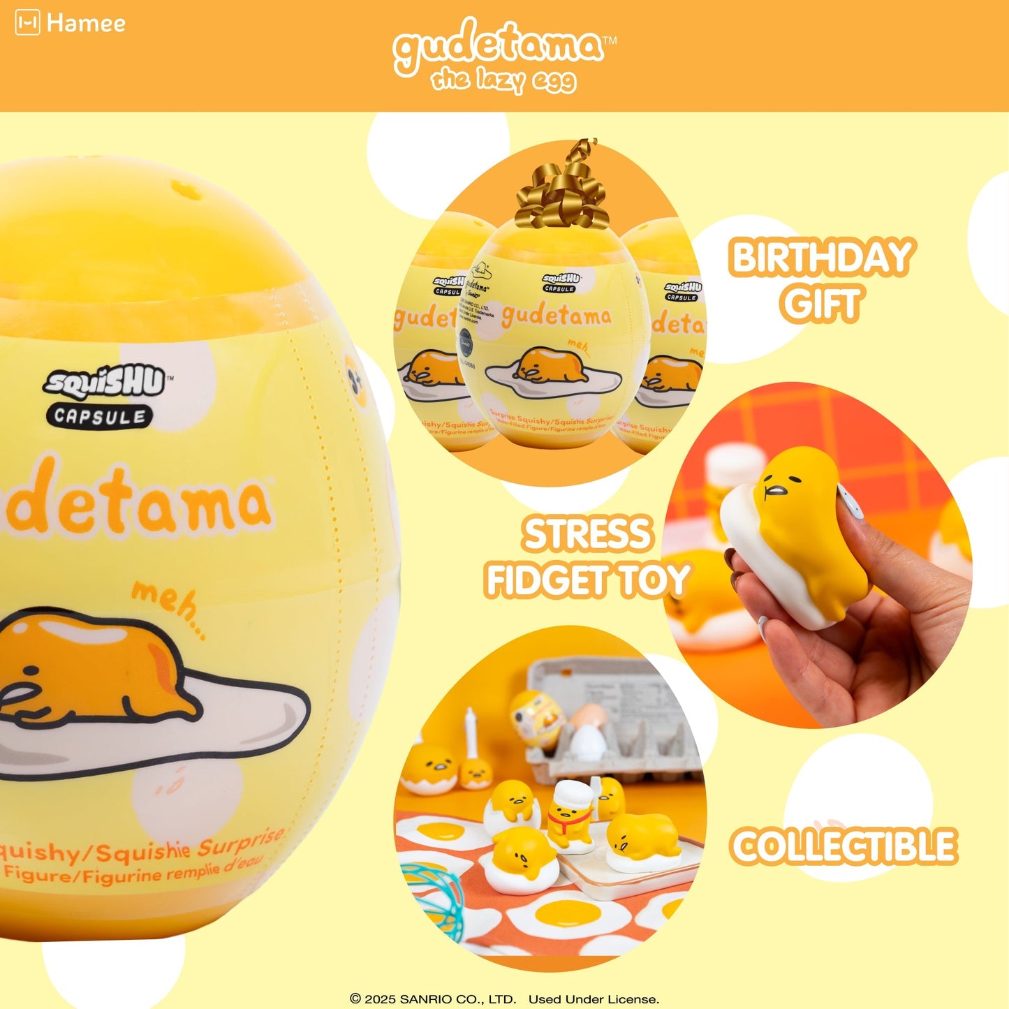 Gudetama SquiSHU Capsule (Series 2)