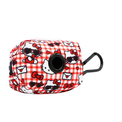Hello Kitty x Sassy Woof Waste Bag Holder (Classic Red)
