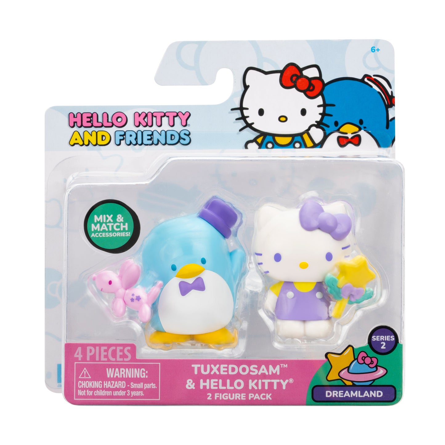 Hello Kitty and Friends 2-pc Figure Pack (Series 2: Dreamland)