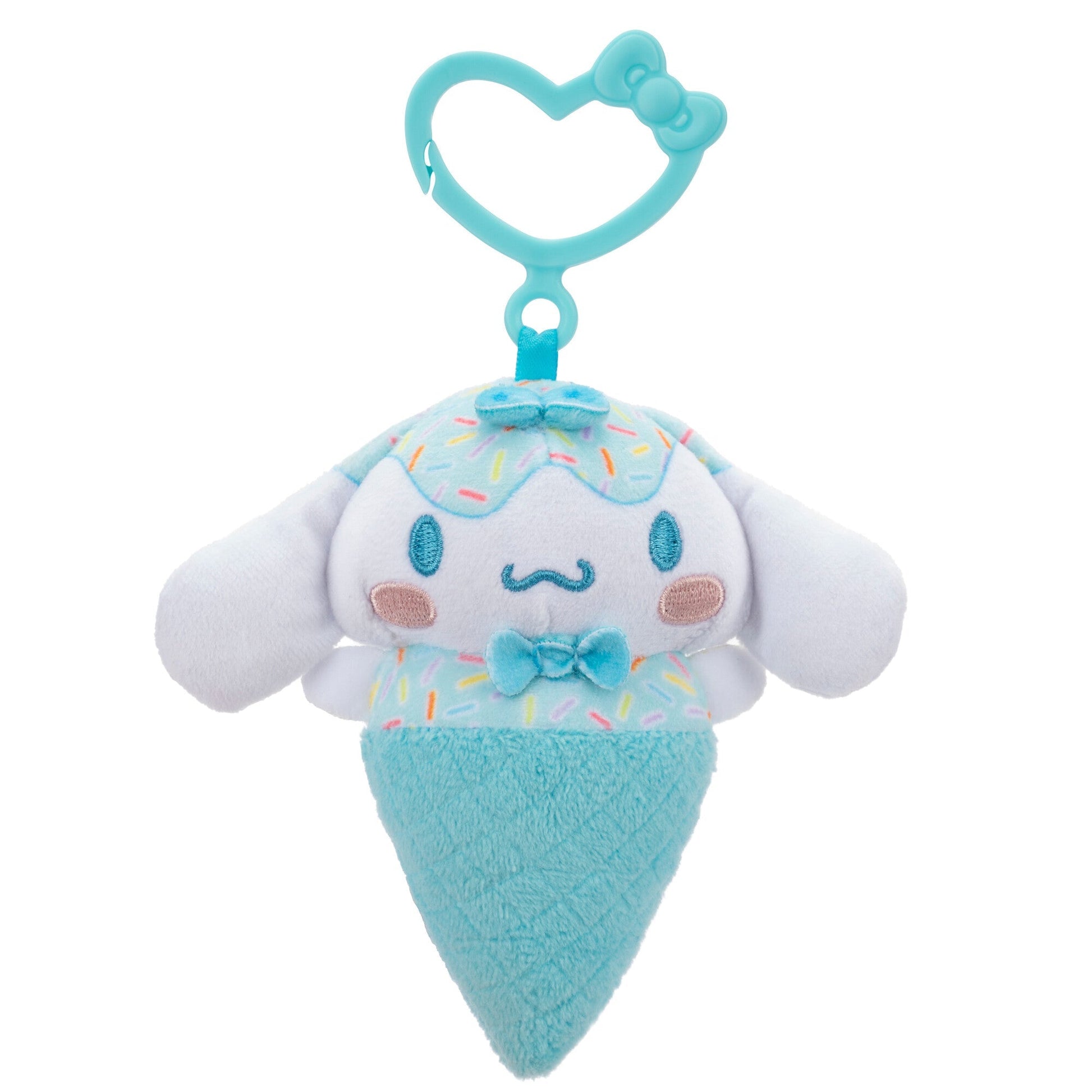 Hello Kitty and Friends 4-pc Ice Cream Plush Mascot Keychain Set