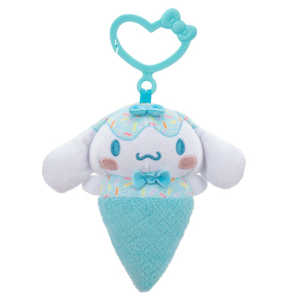 Hello Kitty and Friends 4-pc Ice Cream Plush Mascot Keychain Set