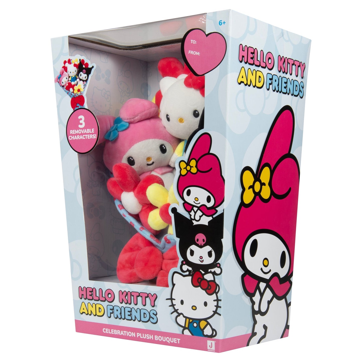 Hello Kitty and Friends 12" Plush Celebration Bouquet