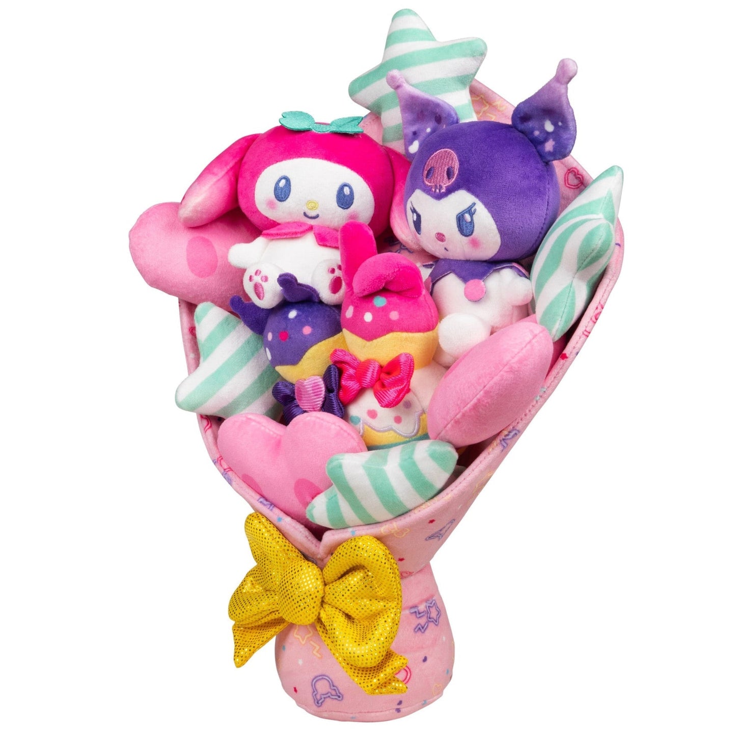 My Melody & Kuromi 12" Anniversary Plush Bouquet