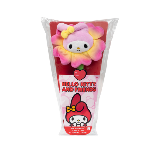 My Melody 14" Plush Valentine's Day Flower (Ombre Yellow)