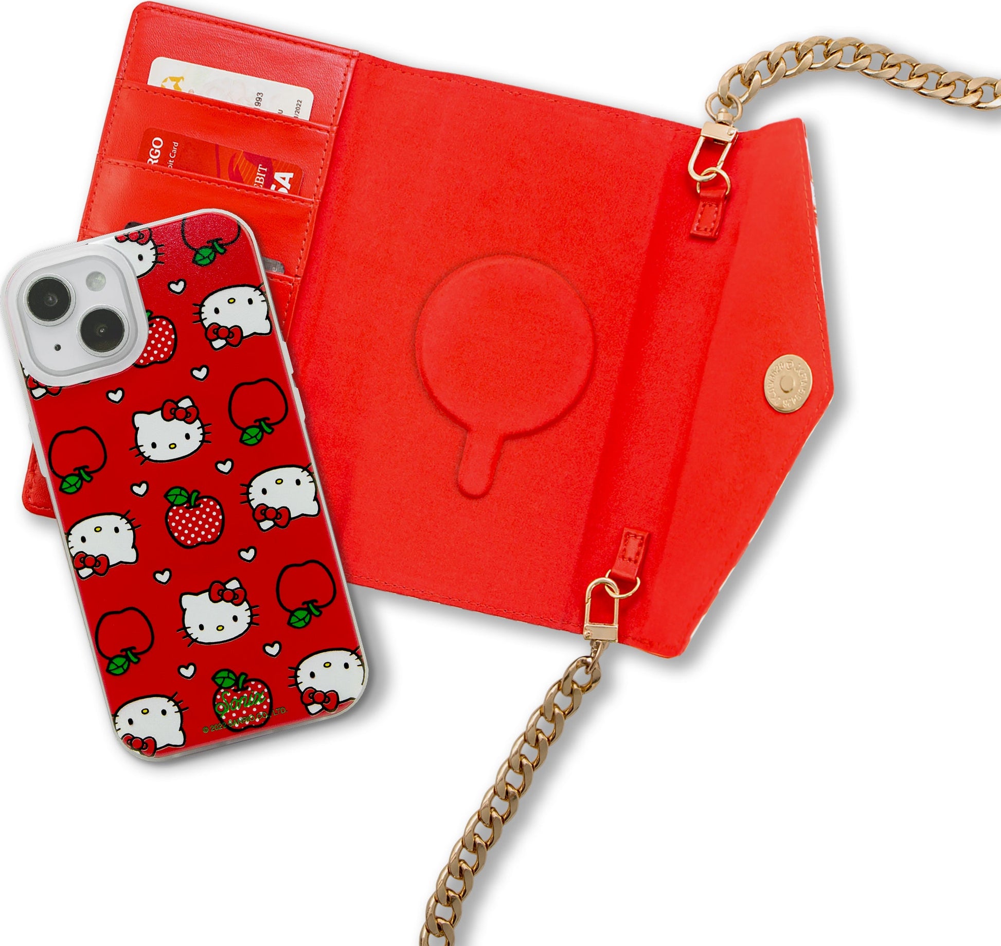 Hello Kitty x Sonix Apples Detachable Wallet Case