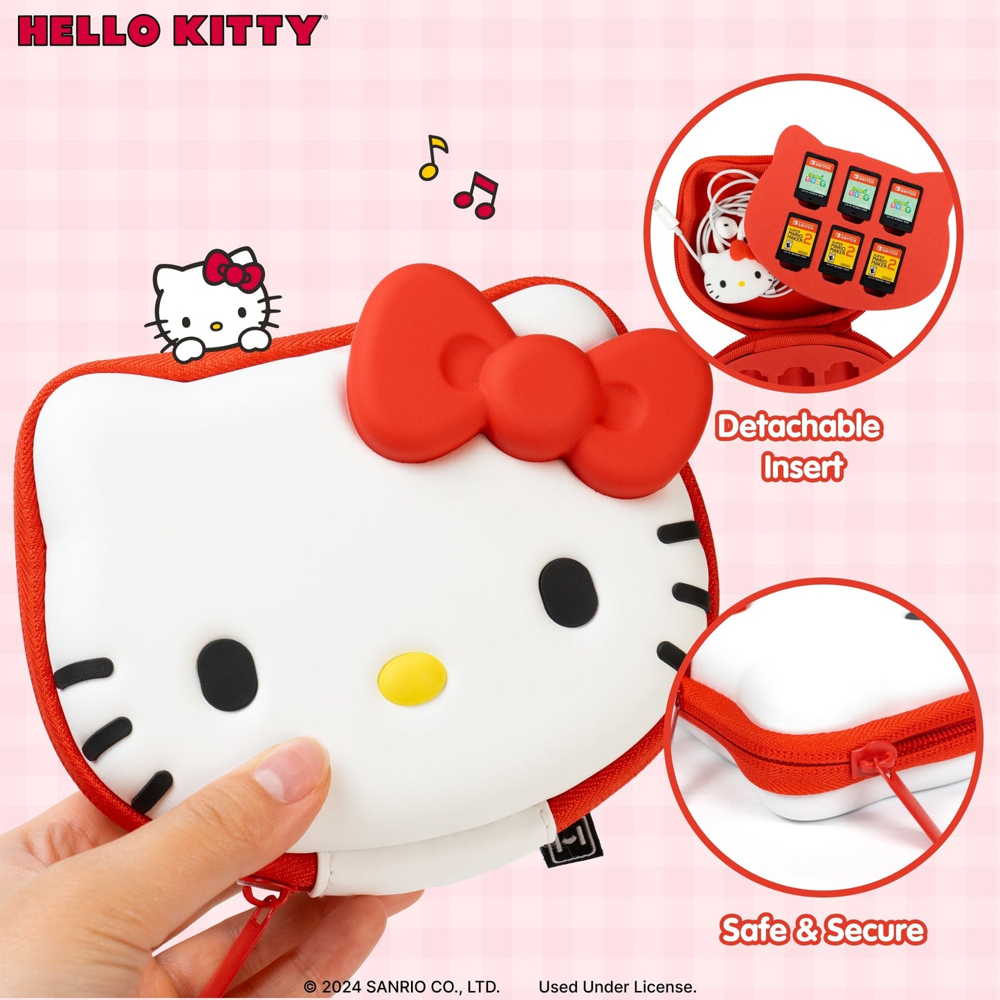 Hello Kitty Nintendo Switch Cartridge Case