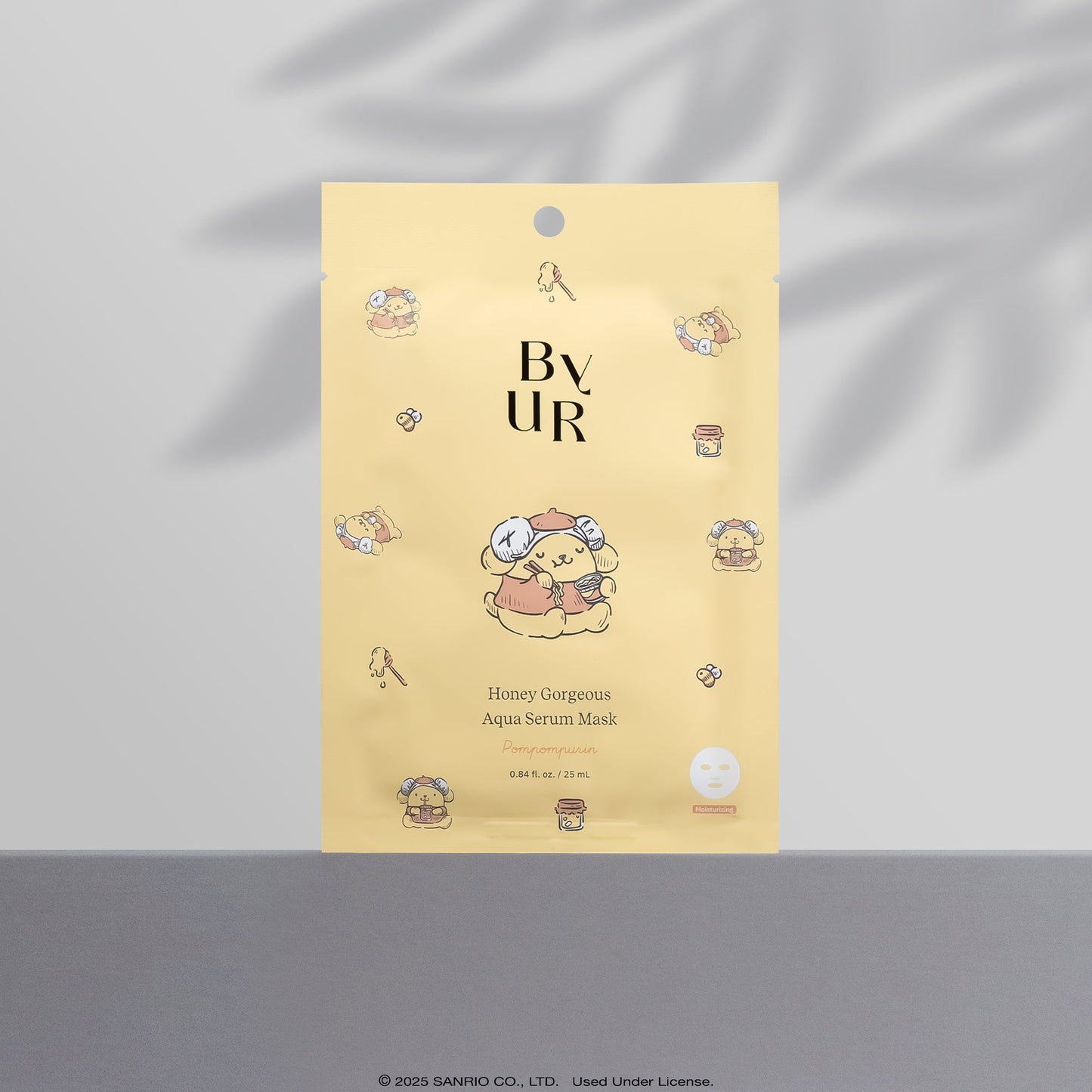 Pompompurin x ByUR Honey Gorgeous Aqua Serum Mask (Sanrio K-Spa Edition)