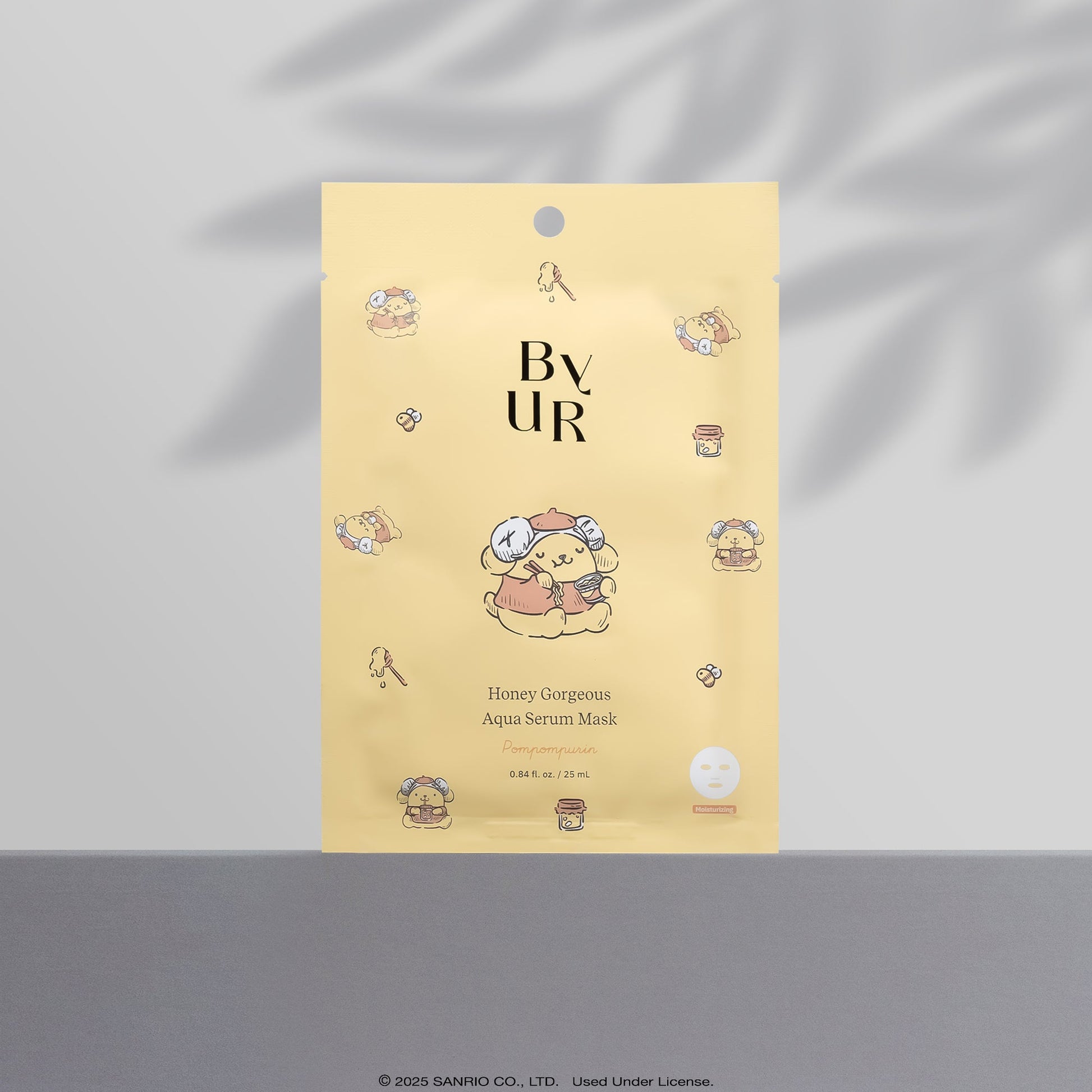 Pompompurin x ByUR Honey Gorgeous Aqua Serum Mask (Sanrio K-Spa Edition)
