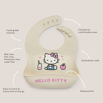 Hello Kitty x JuJuBe Silicone Bib