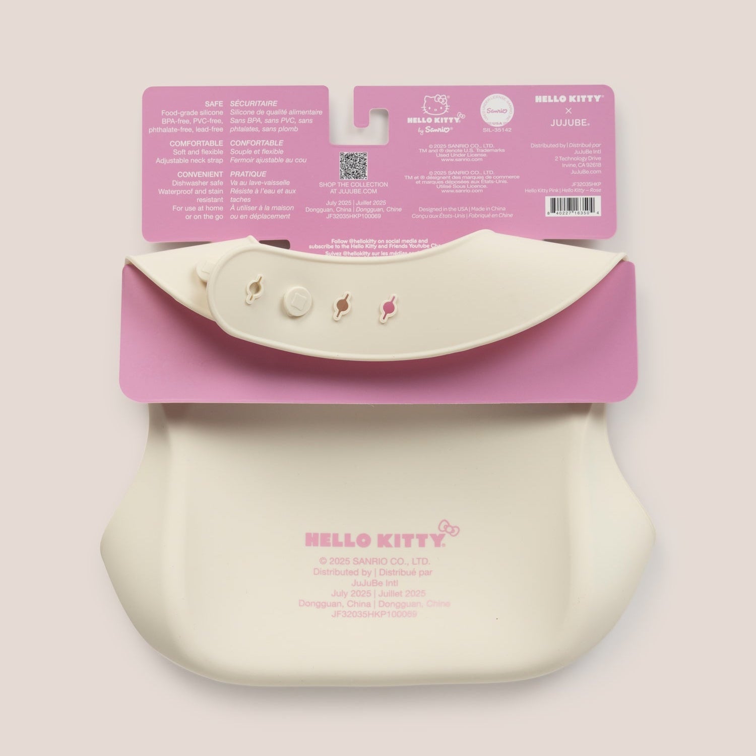 Hello Kitty x JuJuBe Silicone Bib