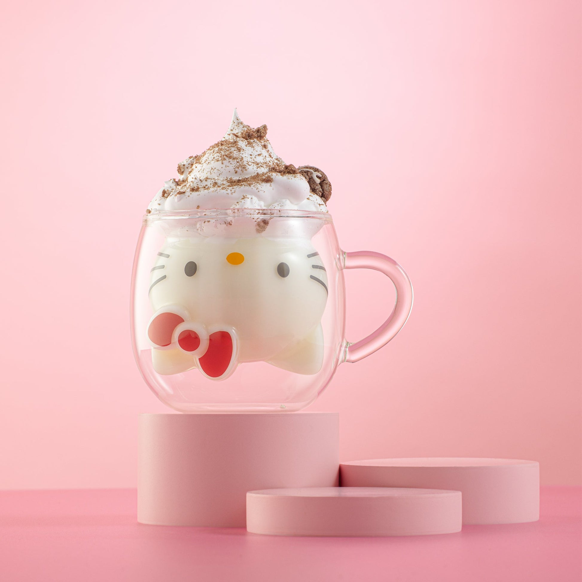 Hello Kitty 3D Double Wall Coffee Mug