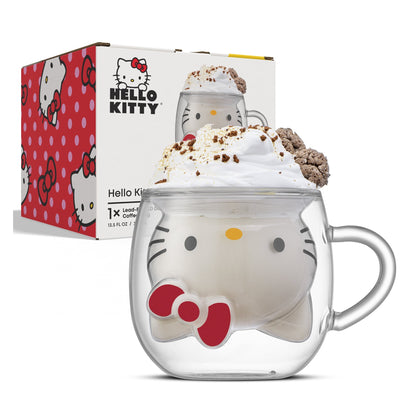 Hello Kitty 3D Double Wall Coffee Mug