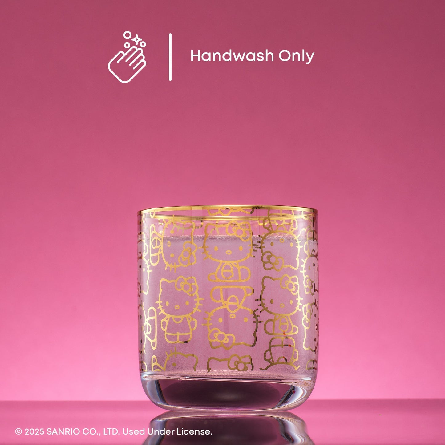 Hello Kitty Charmed Short Drinking Glasses (Set of 2)