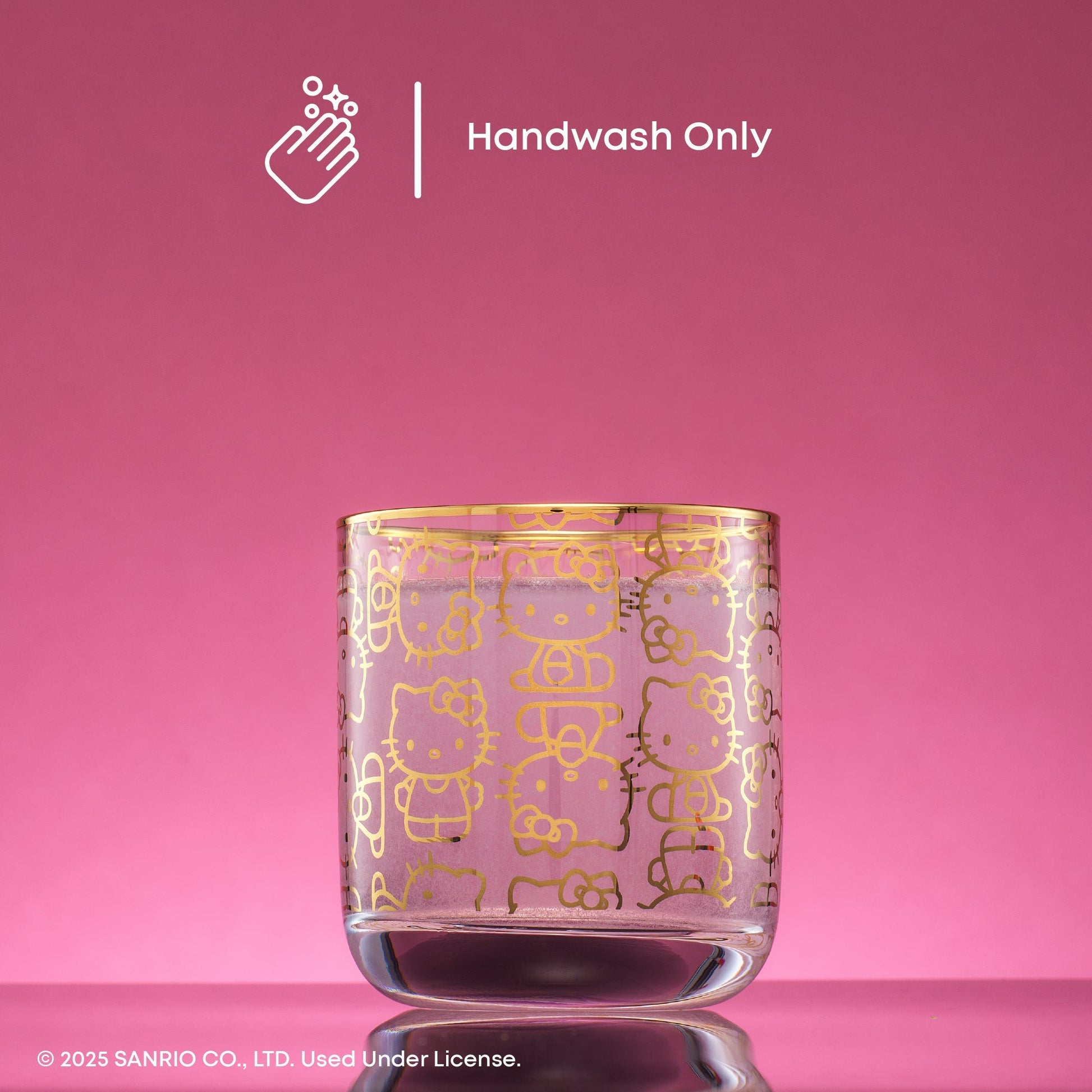 Hello Kitty Charmed Short Drinking Glasses (Set of 2)
