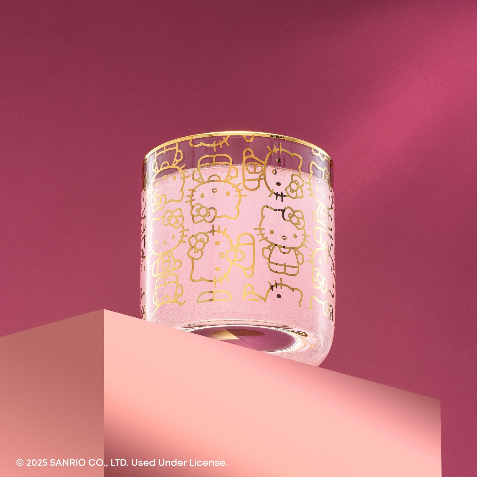 Hello Kitty Charmed Short Drinking Glasses (Set of 2)