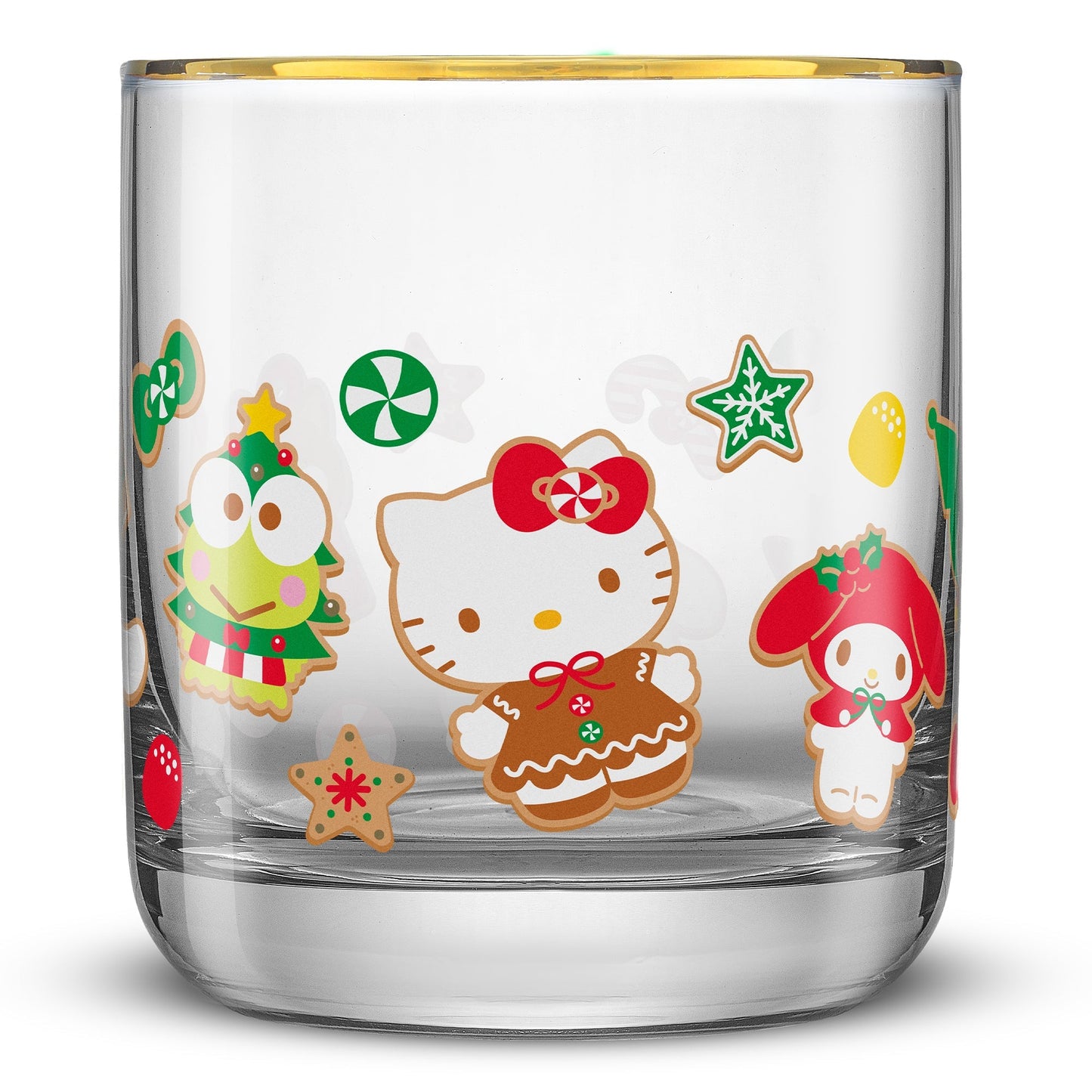 Hello Kitty and Friends Gingerbread Pals Short Glasses