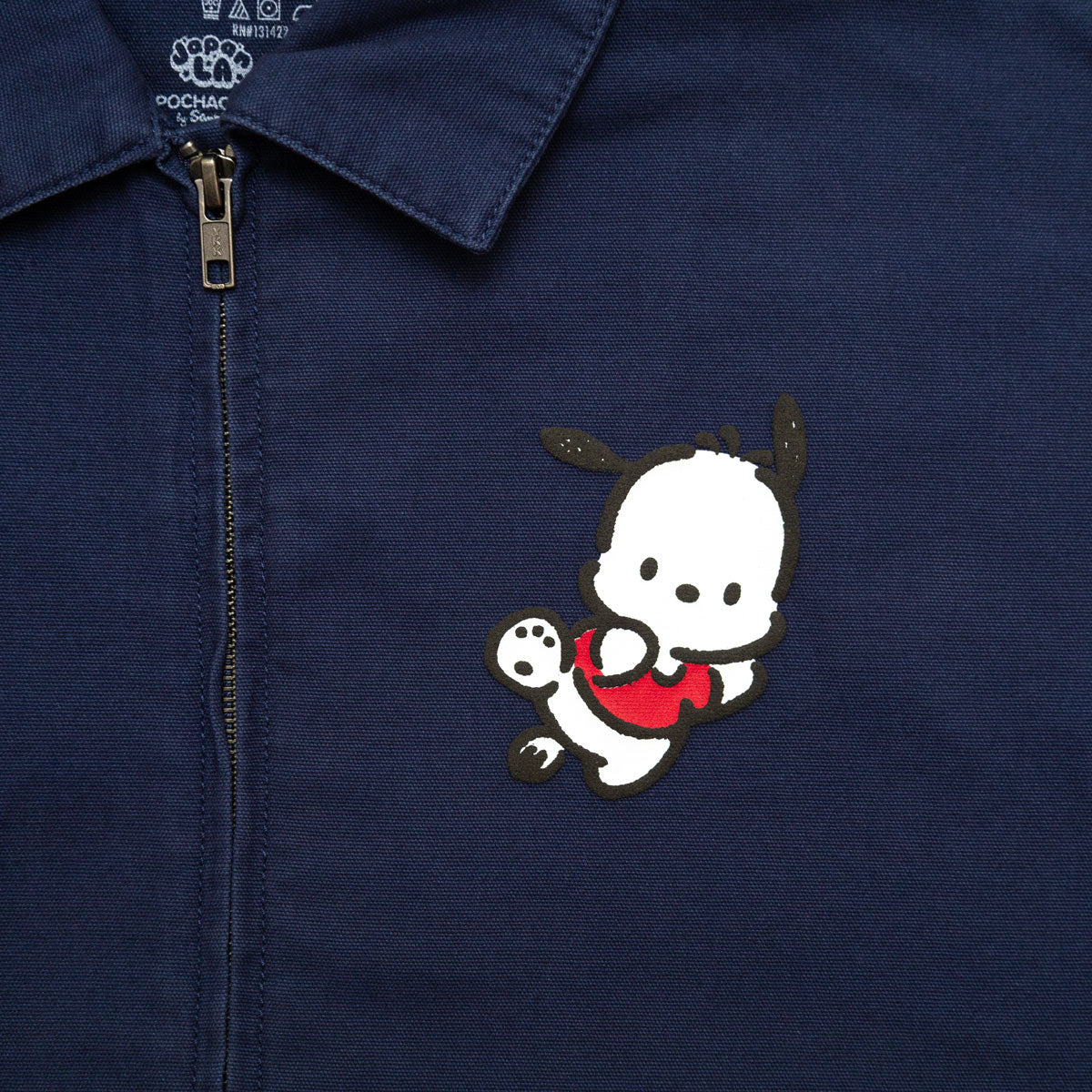 Pochacco x JapanLA Spirit Jersey Canvas Jacket