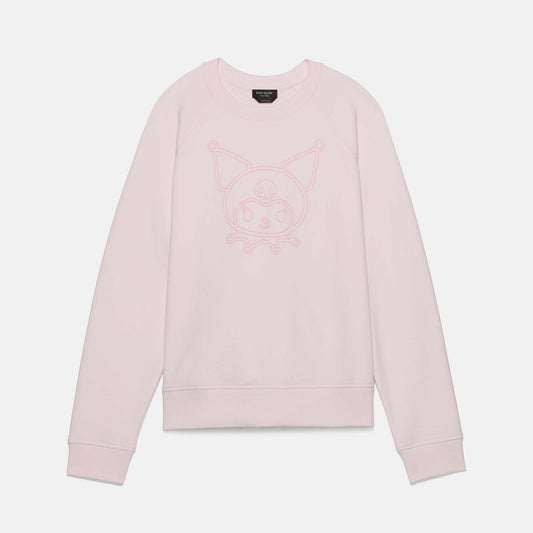 Kuromi x Kate Spade New York Sweatshirt (Powdered Sugar)