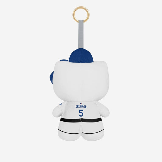 Hello Kitty x Los Angeles Dodgers Plush Mascot Keychain (Freddie Freeman)