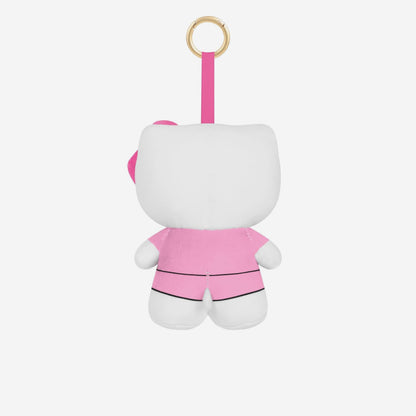 Hello Kitty x Los Angeles Dodgers Plush Mascot Keychain (Pink)