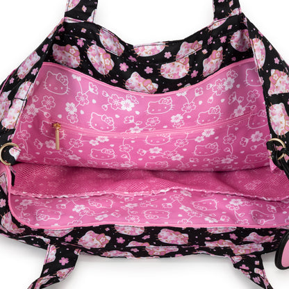 Hello Kitty x JuJuBe Super Be Tote Bag (Cherry Blossoms)