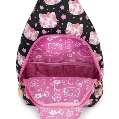 Hello Kitty x JuJuBe Crossbody Sling Bag (Cherry Blossoms)