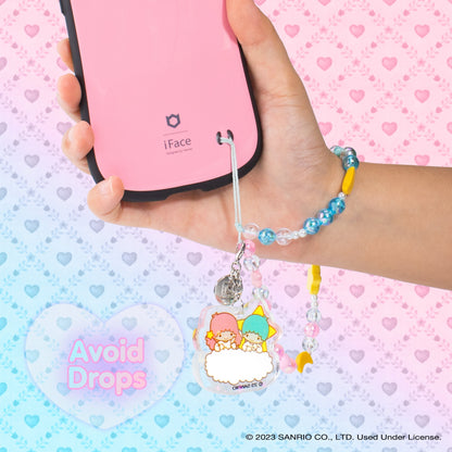 LittleTwinStars Beaded Charm Mobile Phone Wrist Strap