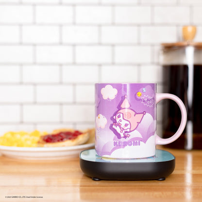 Kuromi Coffee Mug & Warmer Set