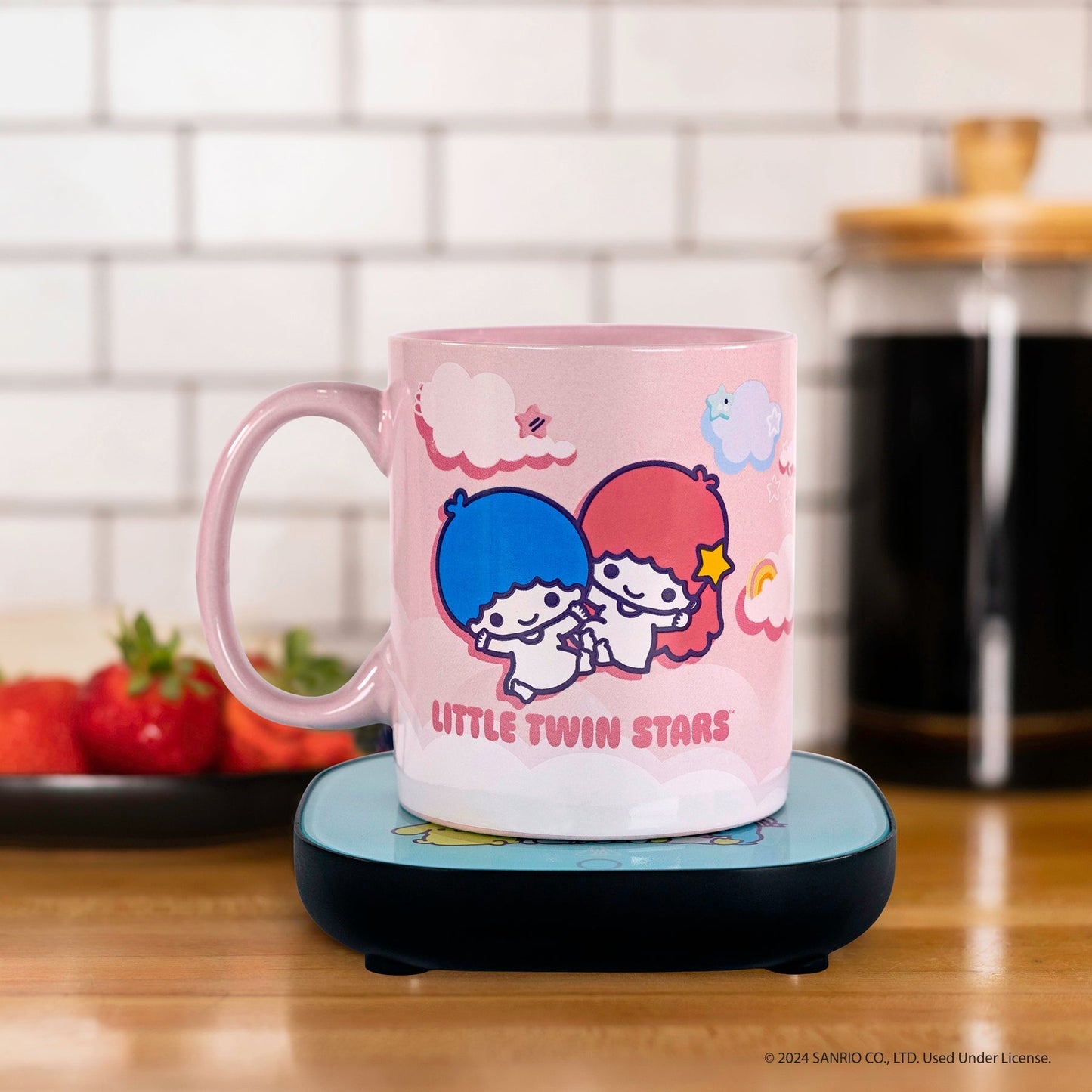 LittleTwinStars Coffee Mug & Warmer Set