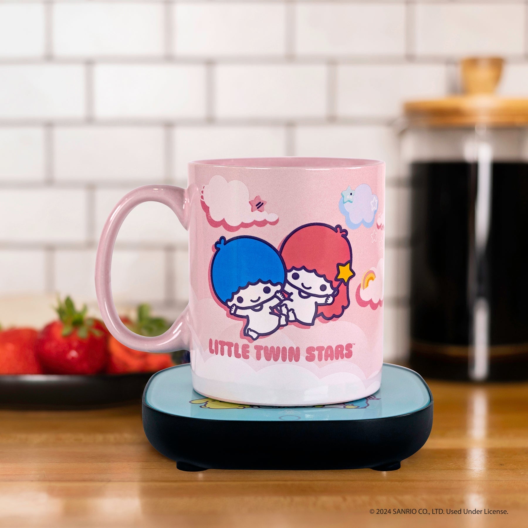 LittleTwinStars Coffee Mug & Warmer Set