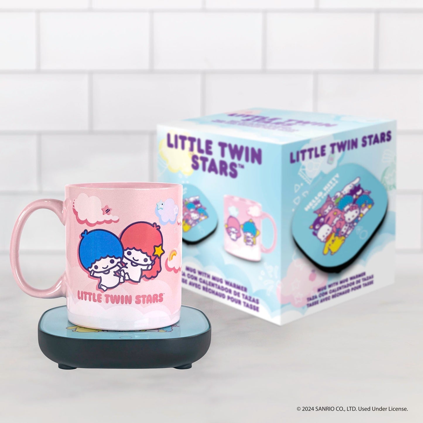 LittleTwinStars Coffee Mug & Warmer Set