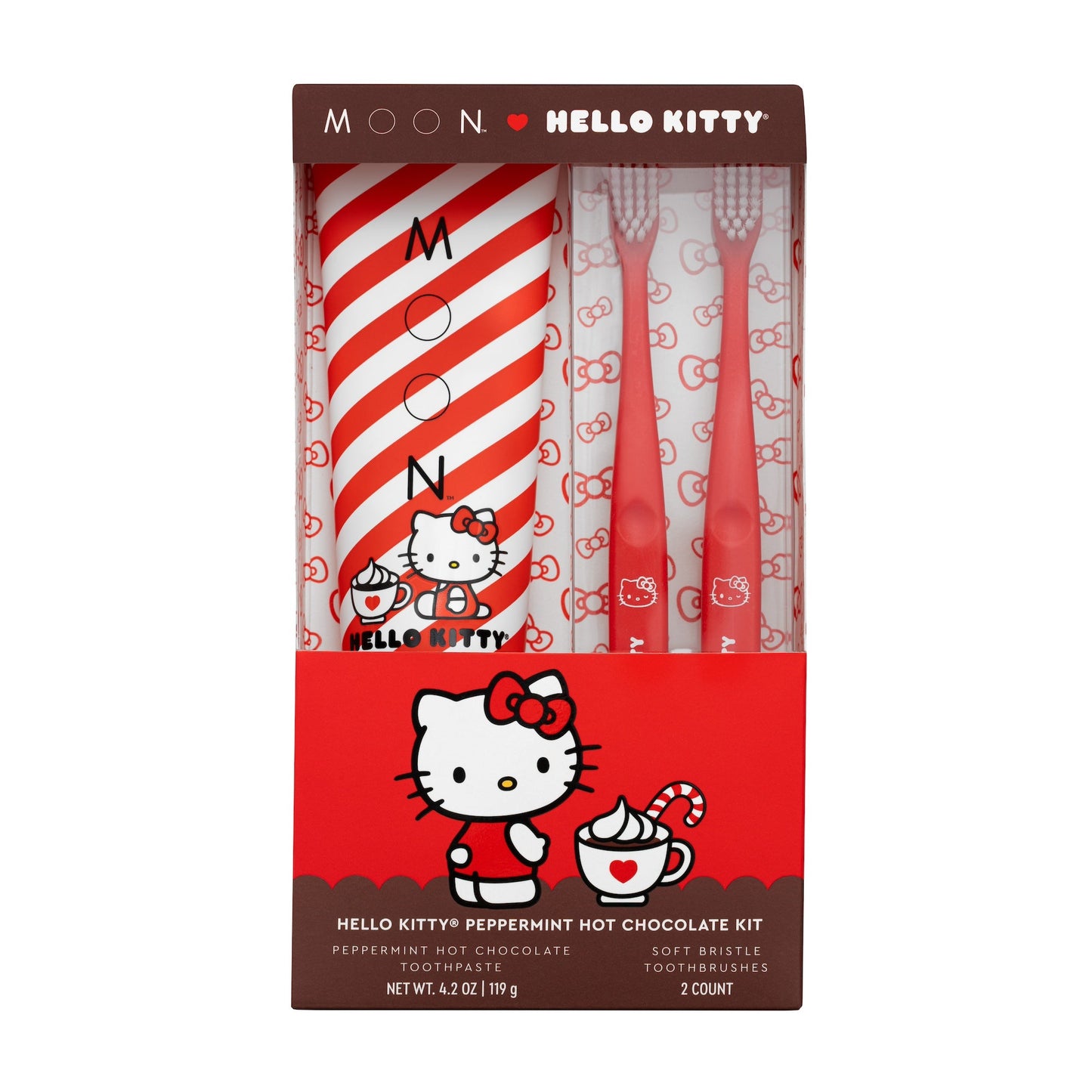 Hello Kitty x MOON Oral Beauty Peppermint Hot Chocolate Kit