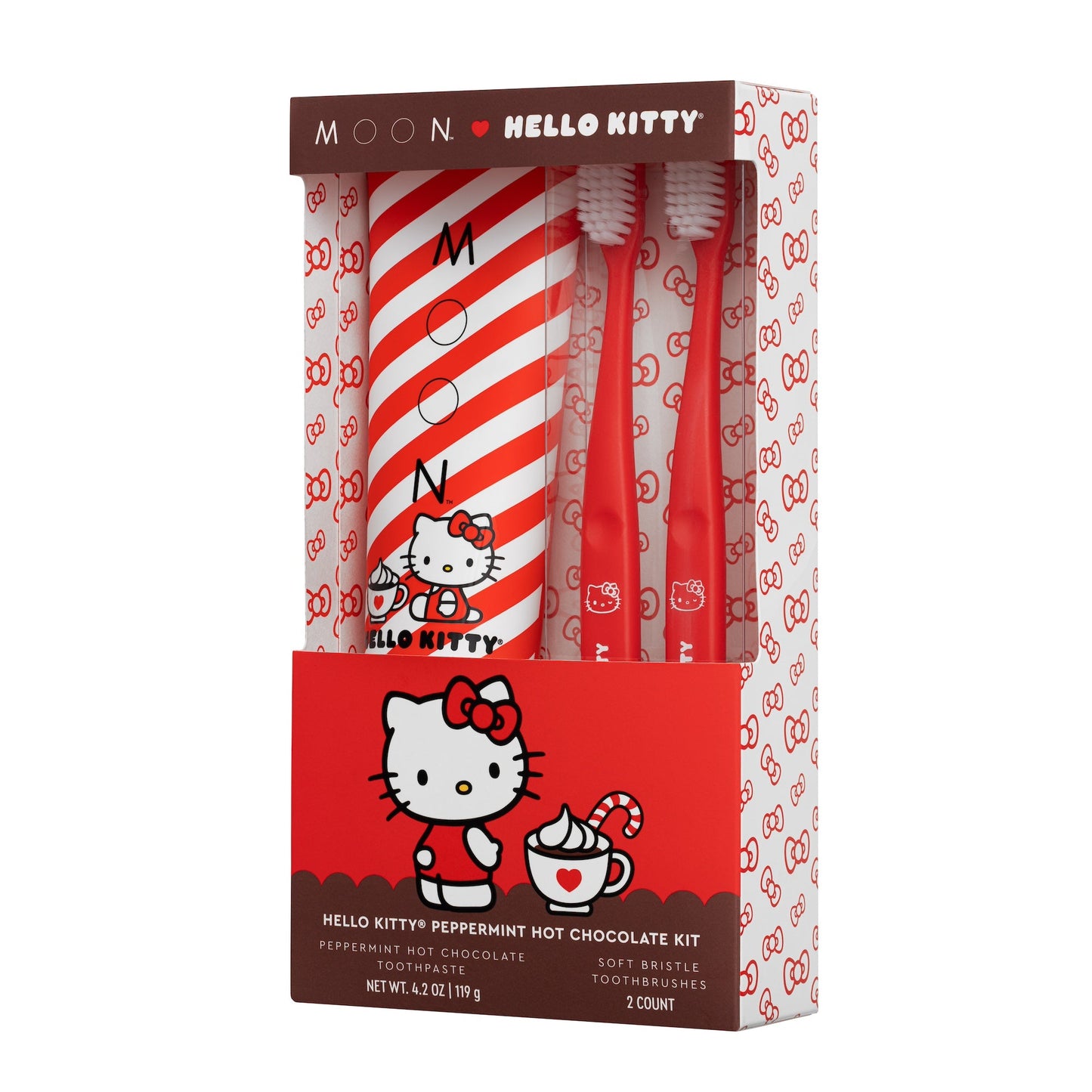 Hello Kitty x MOON Oral Beauty Peppermint Hot Chocolate Kit