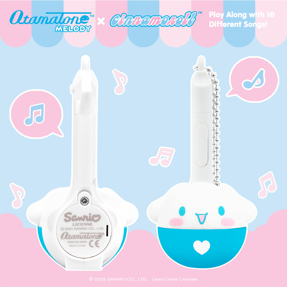 Cinnamoroll Mini Otamatone Melody Charm